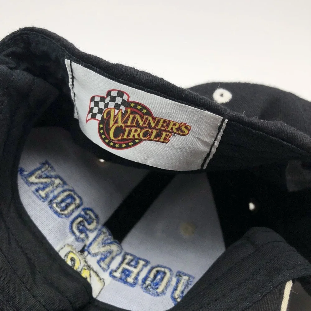 Winner's Circle Jimmie Johnson Baseball Hat Cap Lowes Team Racing Adjustable EUC